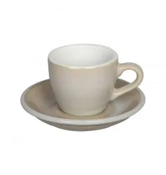 Loveramics Egg - Filiżanka i spodek Espresso 80 ml - Ivory