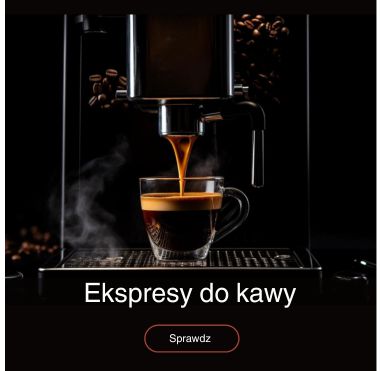 ekspres do kawy nalewa kawę