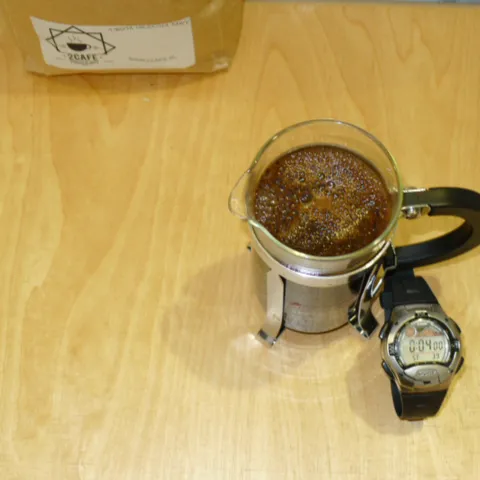 Pomiar czasu przygotowania kawy