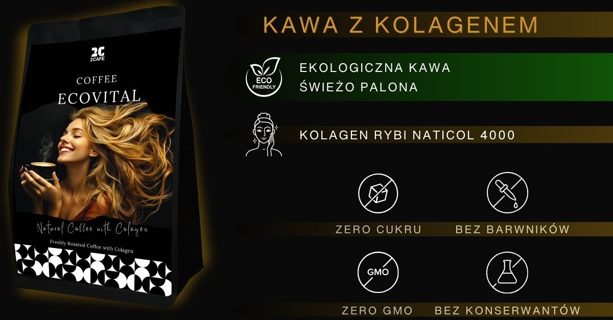 Kawa z kolagenem ecovital